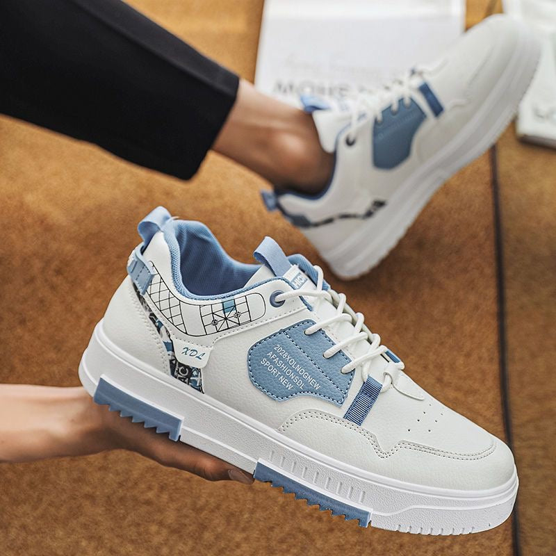 Mens White Air Force Casual Shoes Gym Trainers Footwear